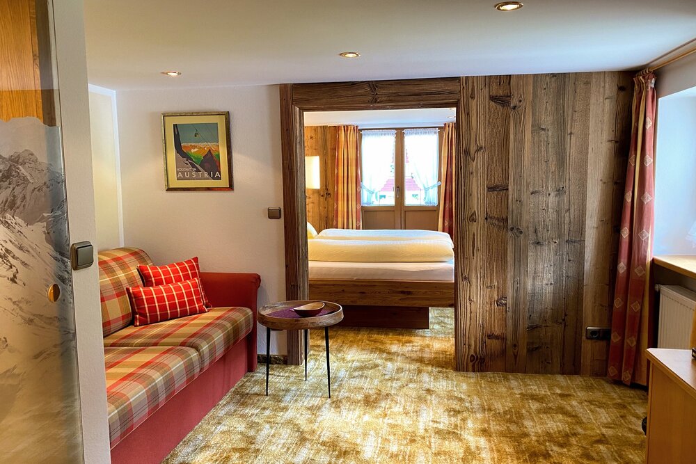 Gästehaus Gatterhof Unterkunft mit 6 Zimmer im Kleinwalsertal in Riezlern Doppelzimmer Nr.4 im Gästehaus Gatterhof